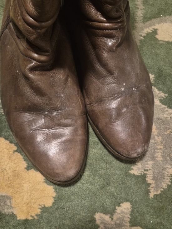 Kenneth Cole Brown Leather Ankle Boots with Buckle Detail main image 11